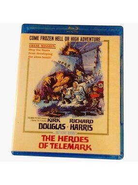 The Heroes Of Telemark BluRay Movie Kirk Douglas  Richard Harris 1965